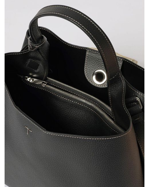 Tod's Black Medium Leather Bag