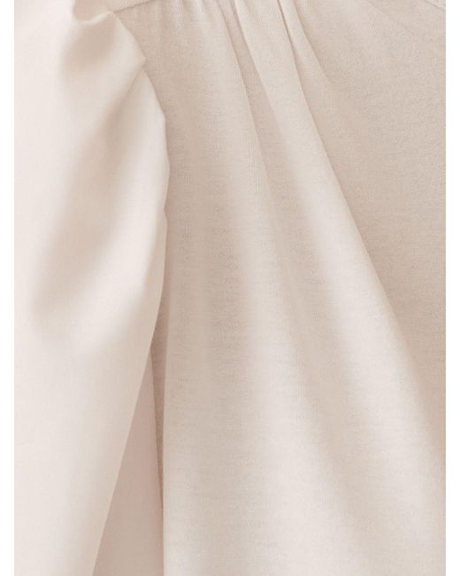 Fabiana Filippi White Cotton Top