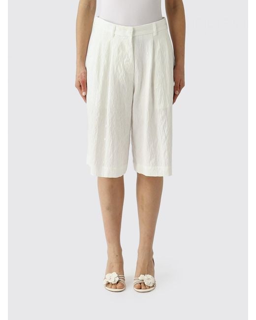 MEIMEIJ Natural Viscose Blend Shorts