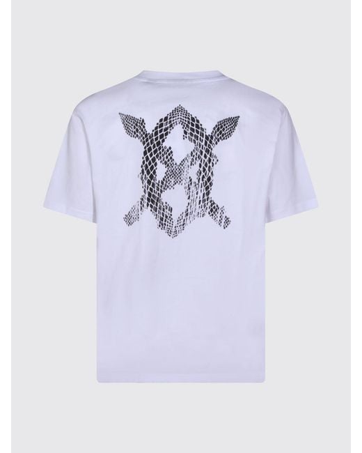 Daily Paper White Printed Cotton T-Shirt for men
