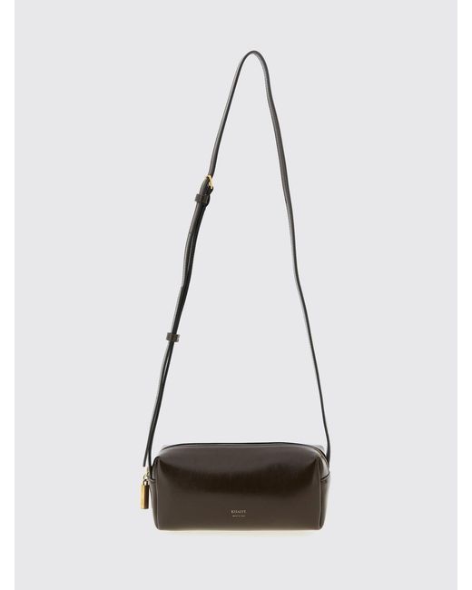 Khaite White Mini Kye Leather Bag