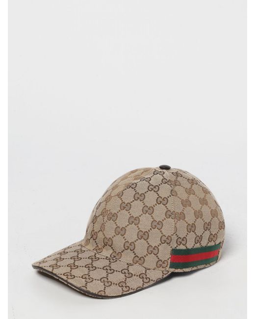 Gucci Multicolor Web Gg Supreme Jacquard Fabric Hat for men