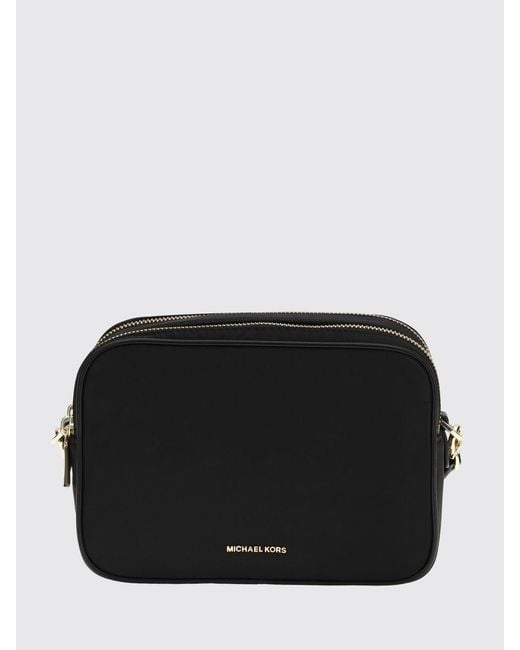 Michael Kors Black Medium Bryant Nylon Camera Shoulder Bag