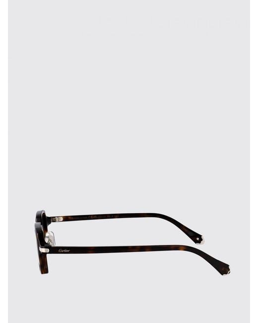 Cartier White Recycled Acetate Sunglasses for men