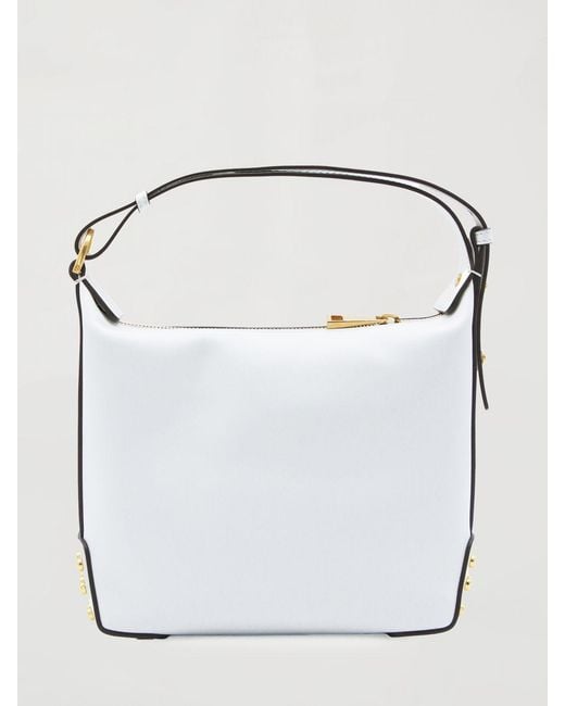Tod's White Gmt Leather Bag
