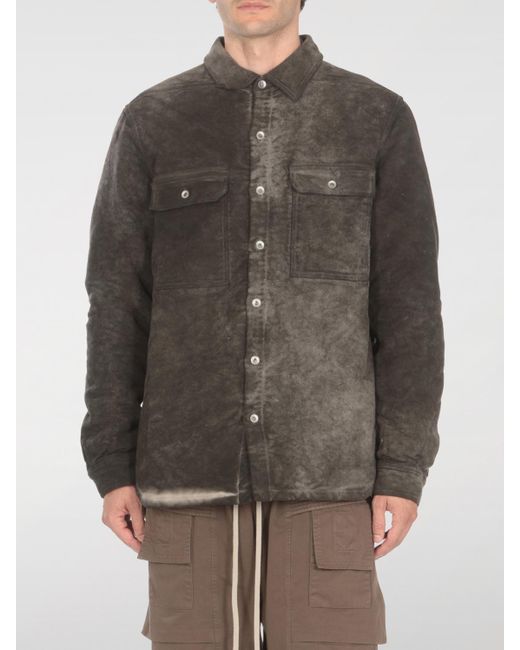 Rick Owens Gray Jacket Drkshdw for men