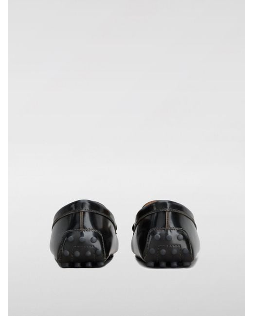 Tod's Gray Loafers