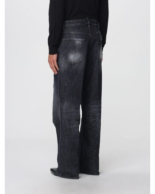 DSquared² Black Stretch Denim Jeans for men