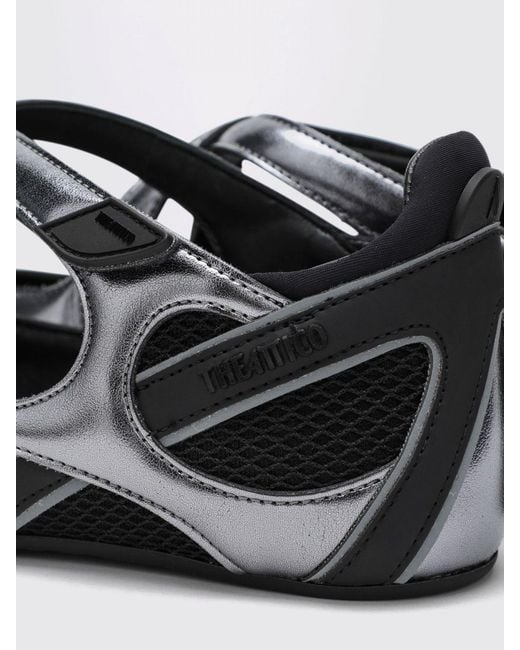 The Attico White Ballet Flat