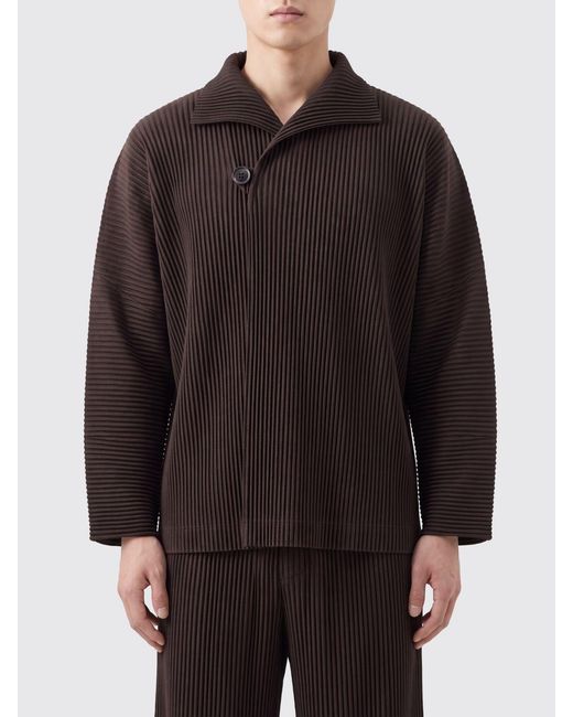 Homme Plissé Issey Miyake Brown Jacket for men