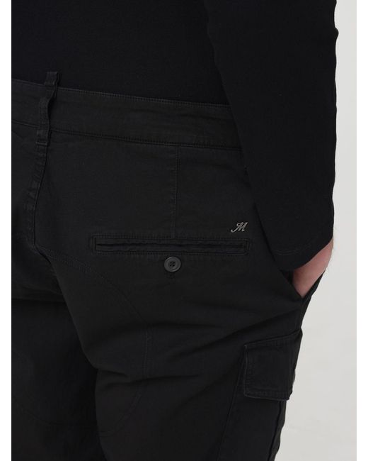 Mason's Black Cargo Shorts for men