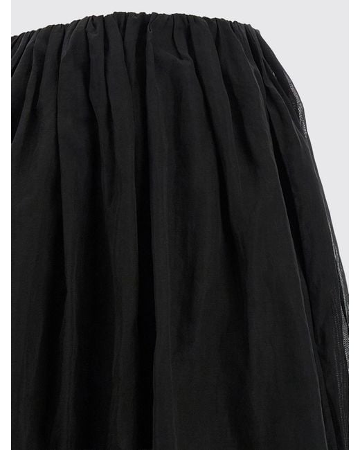 Brunello Cucinelli Black Flared Skirt