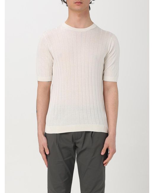 T-Shirt di Tagliatore in White da Uomo