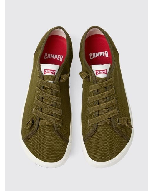 Camper Green Peu Rambla Ii Recycled Cotton Sneakers for men