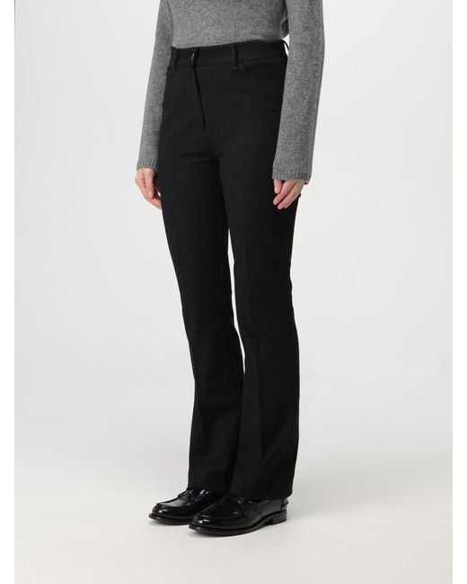 Max Mara Black Tailored Slim-Fit Trousers