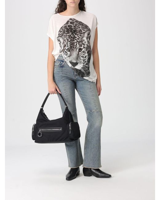 Stella McCartney Blue Denim Jeans With Charm