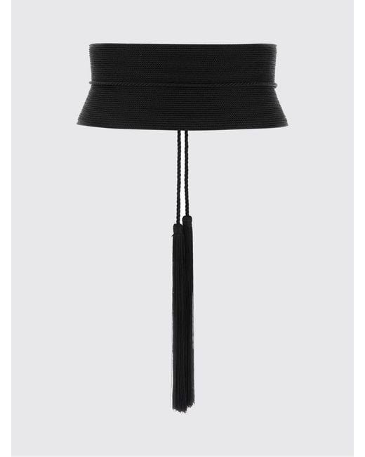 Alaïa Black Wide Bustier Belt