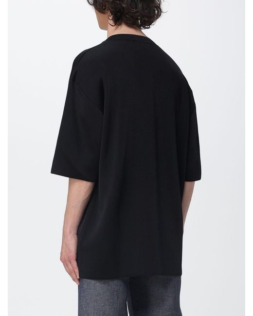AMI Black Wool Blend Pullover for men