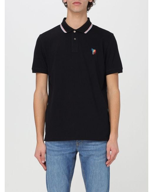 PS by Paul Smith Black Polo Shirt for men