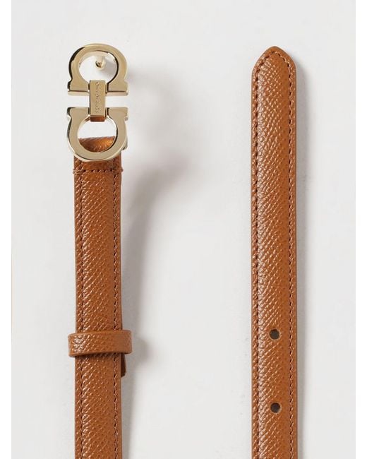 Ferragamo White Belt