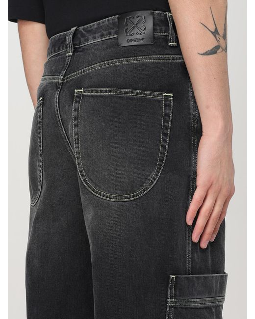 Off-White c/o Virgil Abloh Black Jeans for men