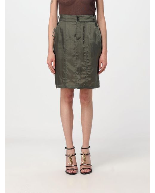 Saint Laurent Green Skirt