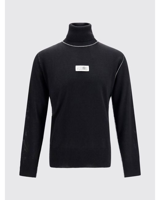 MM6 by Maison Margiela Blue Sweater for men
