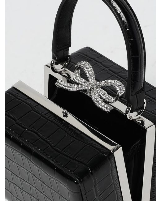 Self-Portrait Handbag in Black | Lyst Canada