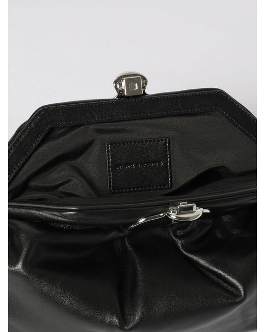 Marc Jacobs Black The Glam Clutch Bag