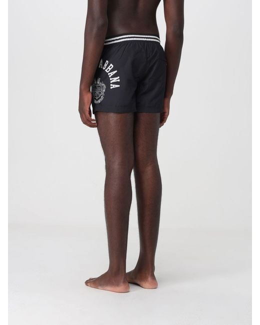 Dolce & Gabbana Black Dolce &Amp Gabbana Swimsuit for men