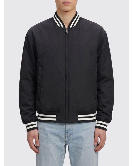 Gucci Black Reversible Nylon Bomber Jacket for men