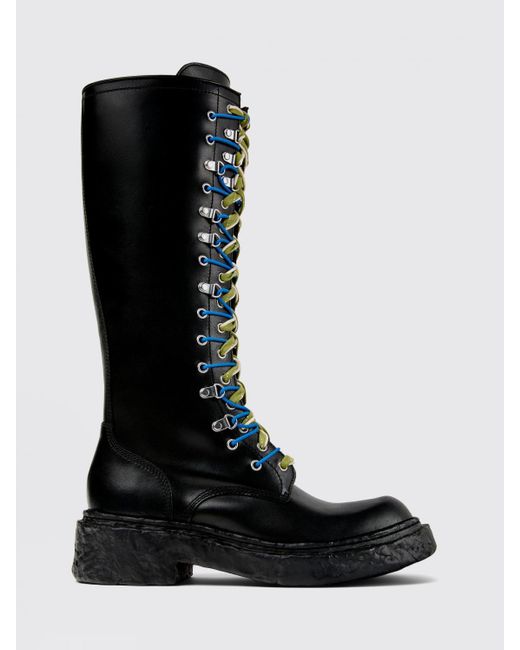 CAMPERLAB Black Vamonos Leather Boot for men
