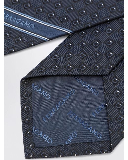 Ferragamo Blue Tie for men