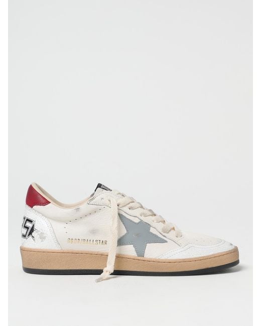 Golden Goose Deluxe Brand White Ball Star Sneakers for men