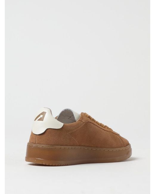 Autry Brown Dallas Suede Sneakers for men