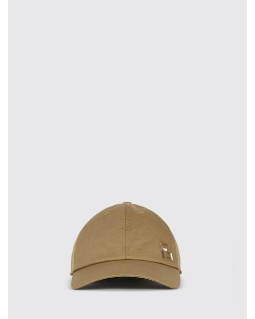 Fendi Natural Hat for men