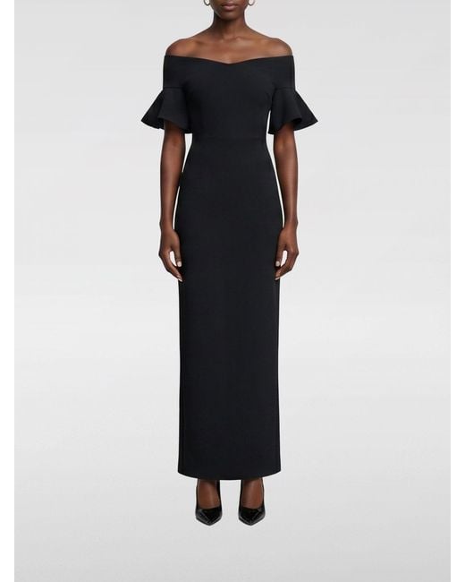 Solace London Black Dress