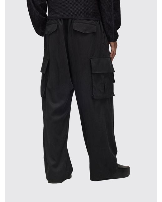 Y-3 Black Trousers for men