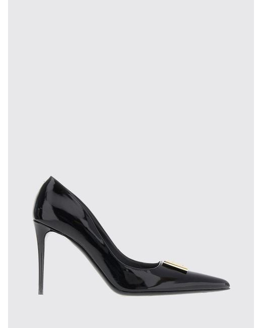 Dolce & Gabbana Black Leather Pumps