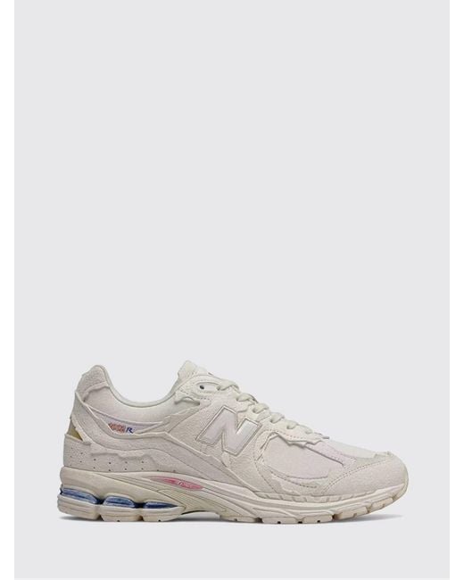 New Balance White 2002R Sneakers