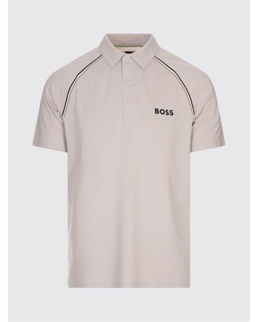 Polo Homme Boss pour homme en coloris Natural