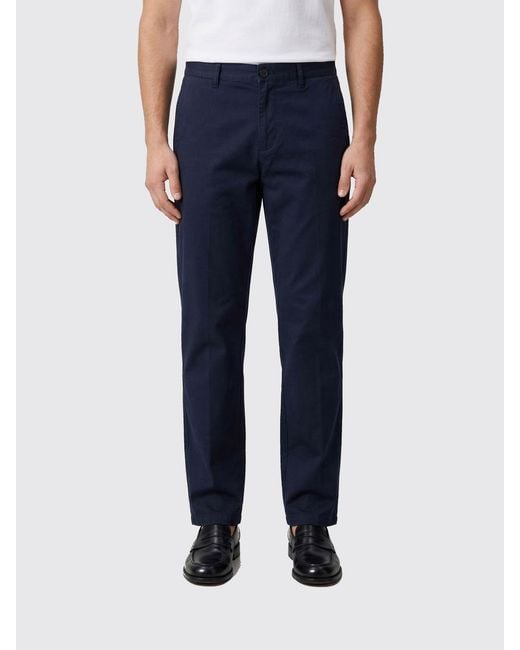 Aspesi Blue Chino Trousers for men