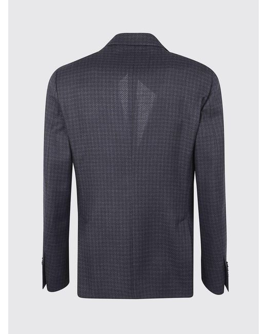 Lardini Blue Jacket for men