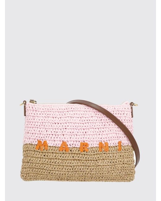 Marni Pink Shoulder Bag