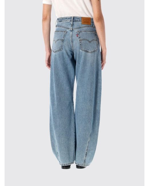 Jeans Baggy Dad De Levi's de color Blue