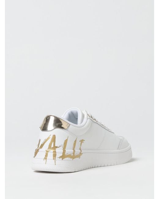 Just Cavalli White Logo Sneakers