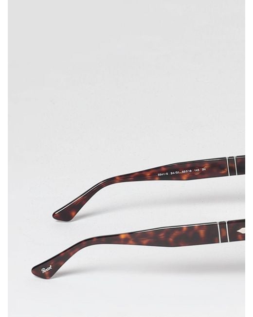 Persol Gray Rectangular Aviator Sunglasses for men