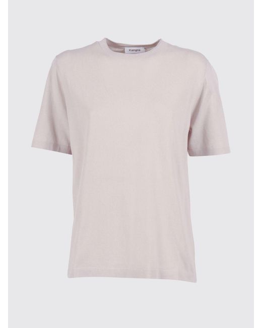 Kangra White Basic Cotton T-Shirt for men