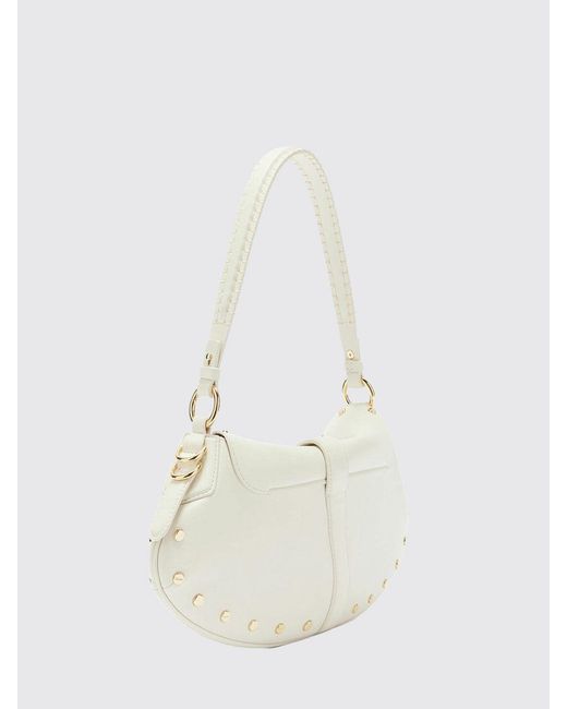 Borsa B-Kat di Ganni in Natural