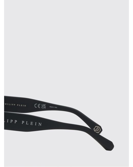 Philipp Plein Gray Sunglasses for men